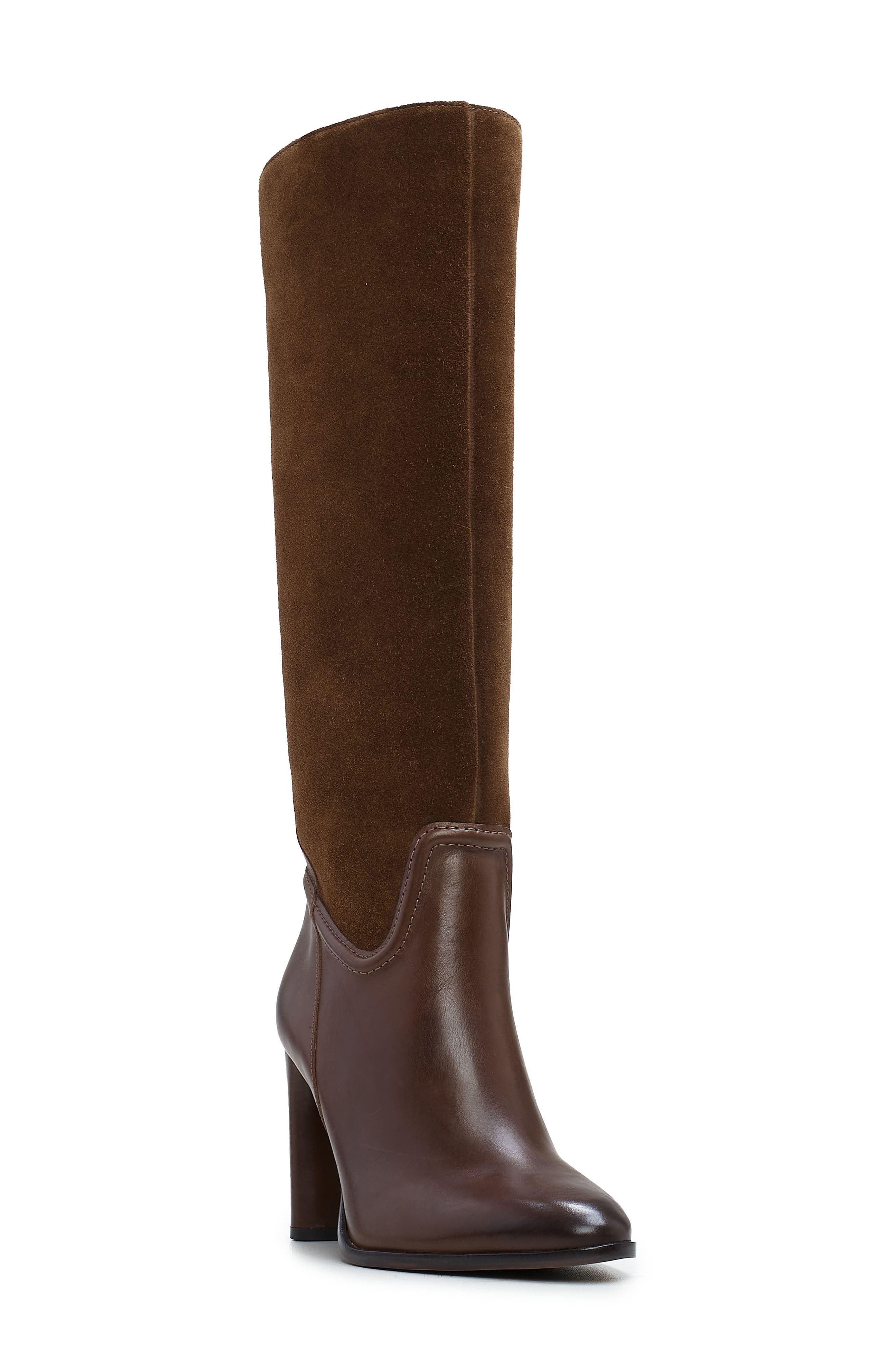 womens tall brown dress boots